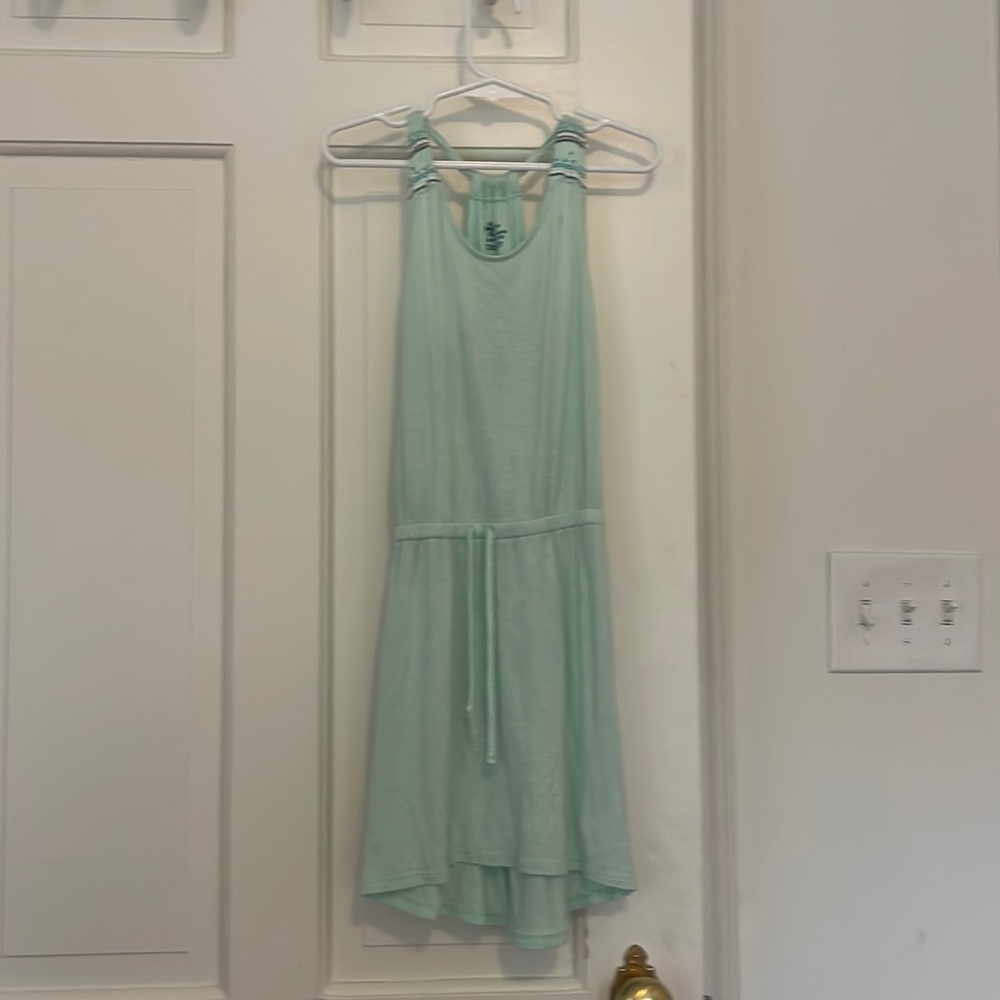 Girls teal dress